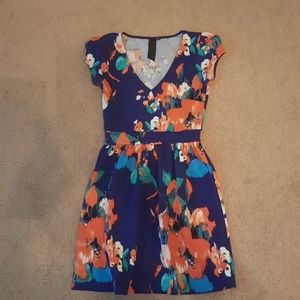 Floral Pattern Dress